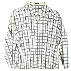 BUGATCHI UOMO REVERSIBLE CUFF SHIRT